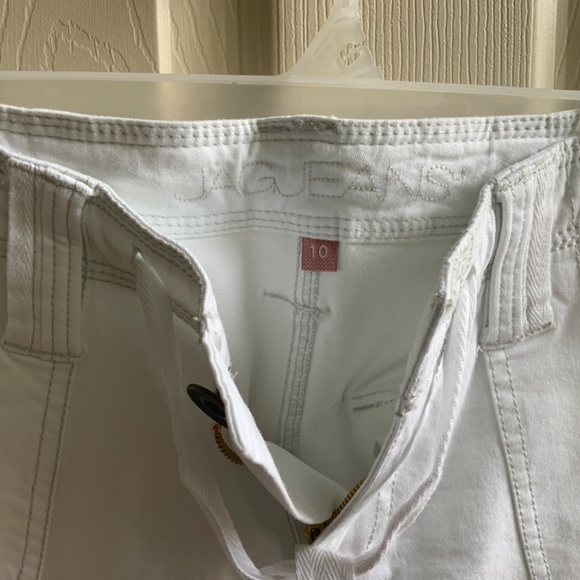 NWOT Jag Jean Womens White Adeline Shorts Sz 10 - Picture 6 of 7